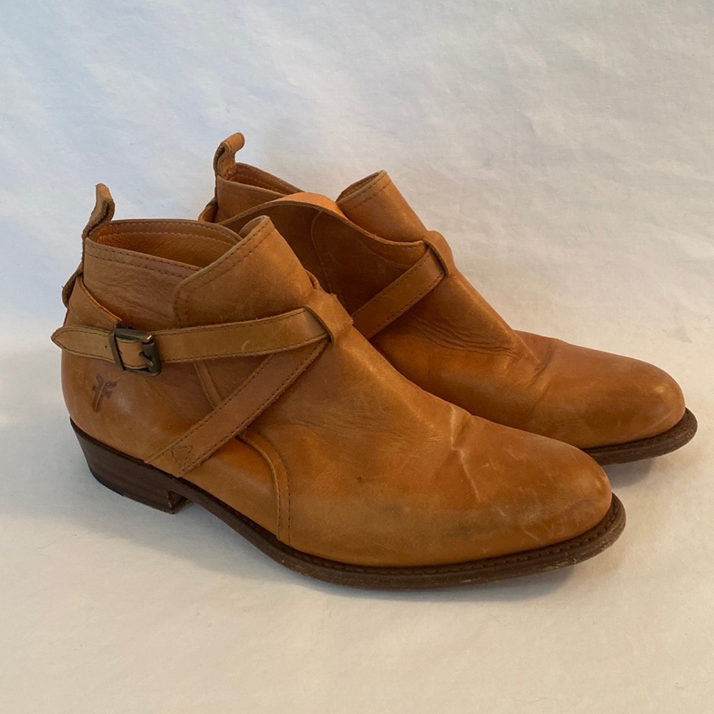 Frye’s GENUINE GOODYEAR WELT BOOTS Booties Ankle Boot Women’s Sz 8M #347…